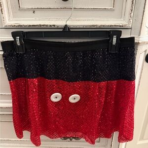 Rock City Mickey Mouse Running Skort sz Medium
